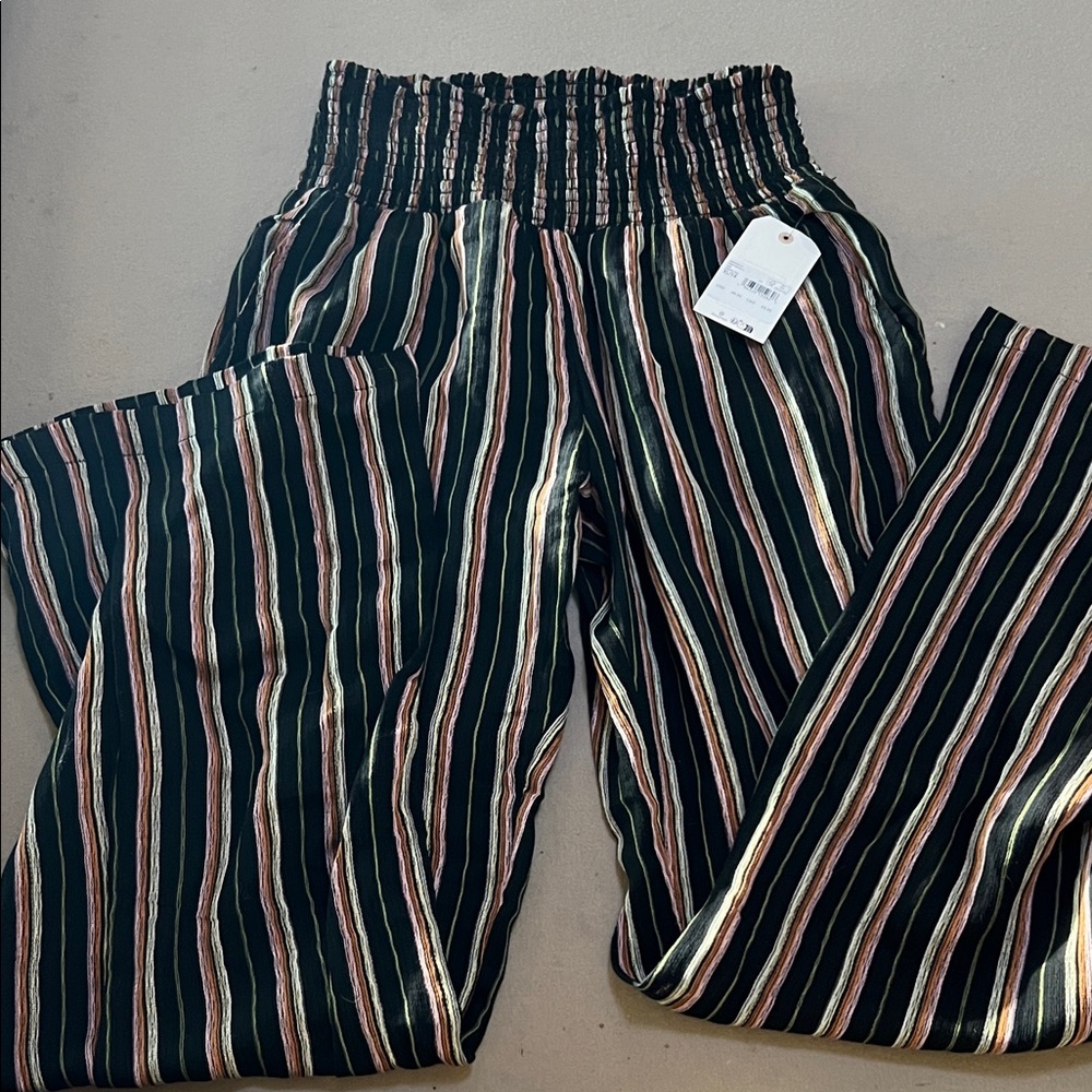 Billabong Multicolor Striped Womens Pants